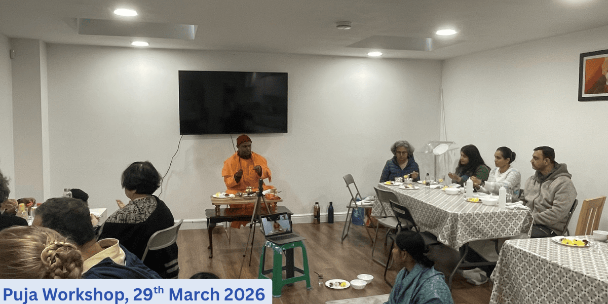 Puja Workshop, 29th March 2026